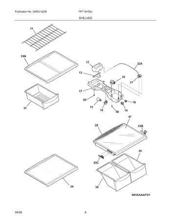 Diagram for FRT18HS6JW1