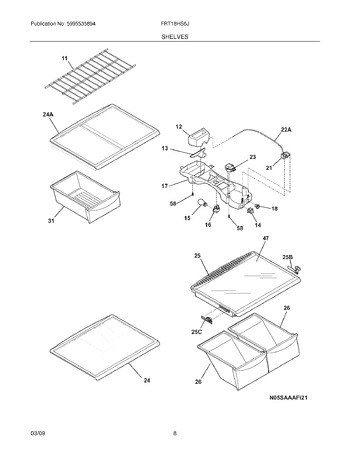 Diagram for FRT18HS6JK5