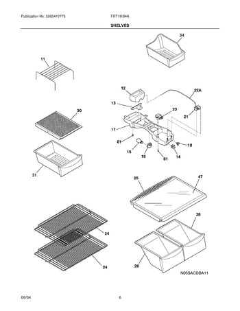 Diagram for FRT18IB4AWA