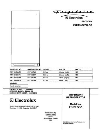 Diagram for FRT18IG4AZ6