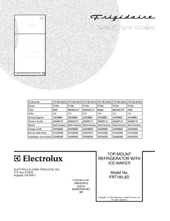 Diagram for FRT18IL6DWA