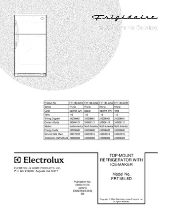 Diagram for FRT18IL6DW0