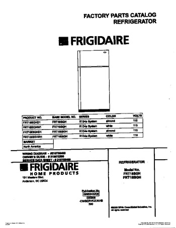 Diagram for FRT18SGHW1