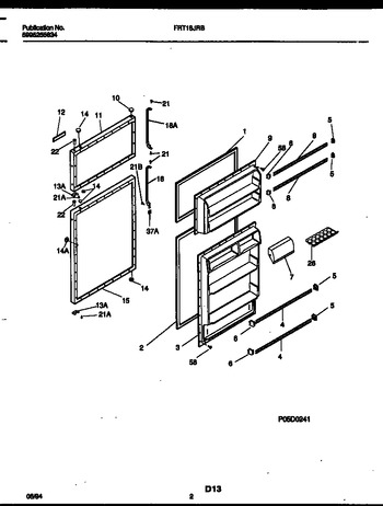 Diagram for FRT18JRBW0