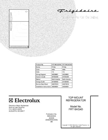 Diagram for FRT18KG4DWA