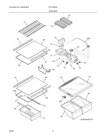 Diagram for FRT18KG4DWA