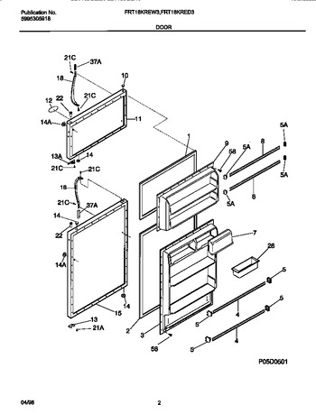 Diagram for FRT18KREW3