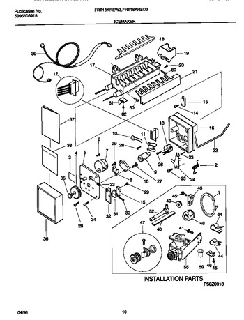 Diagram for FRT18KREW3