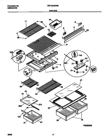 Diagram for FRT18LBHW0