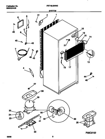 Diagram for FRT18LBHW0