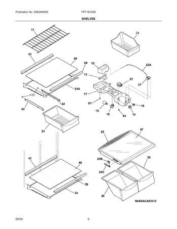 Diagram for FRT18LN5BW6