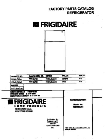 Diagram for FRT18LRHW0