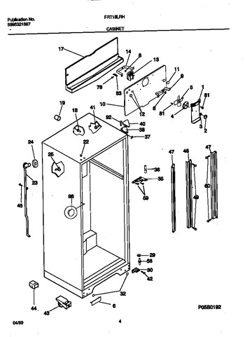 Diagram for FRT18LRHW0