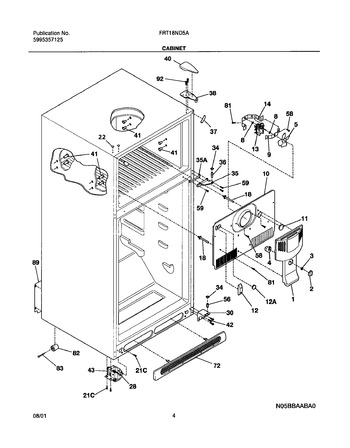 Diagram for FRT18ND5AW2