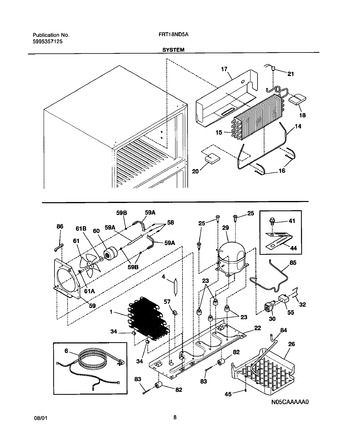 Diagram for FRT18ND5AW2