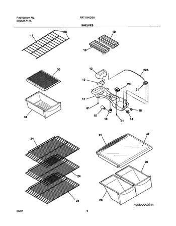 Diagram for FRT18ND5AW2