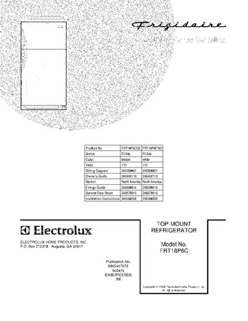 Diagram for FRT18P6CW2