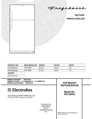 Diagram for FRT18P6CQ5