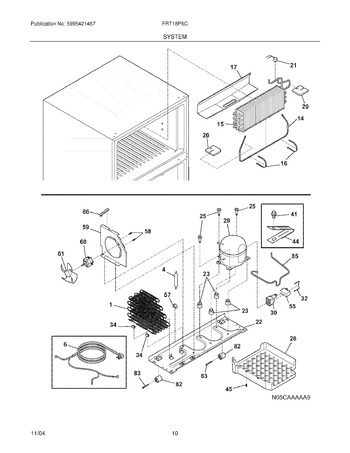 Diagram for FRT18P6CW8