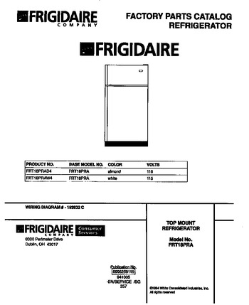 Diagram for FRT18PRAD4