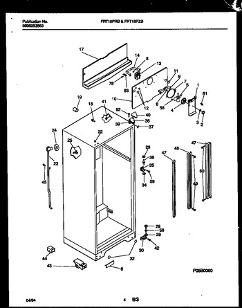 Diagram for FRT18PRBW0