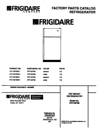 Diagram for FRT18PZBD1