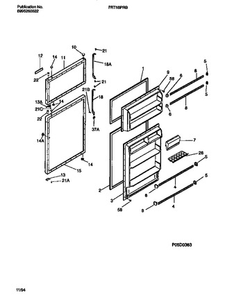 Diagram for FRT18PRBW1