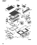 Diagram for 04 - Shelves, Controls, Divider, Mullion