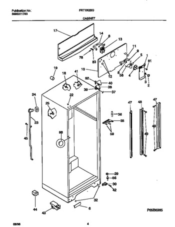 Diagram for FRT18QBGW0