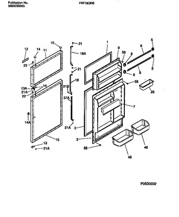 Diagram for FRT18QRBW2