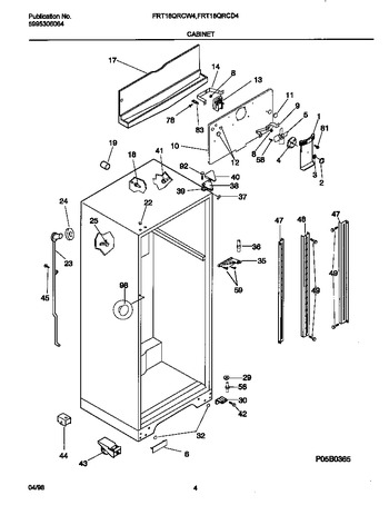 Diagram for FRT18QRCW4