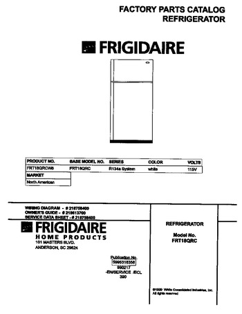 Diagram for FRT18QRCW6