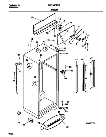 Diagram for FRT18QRHW3