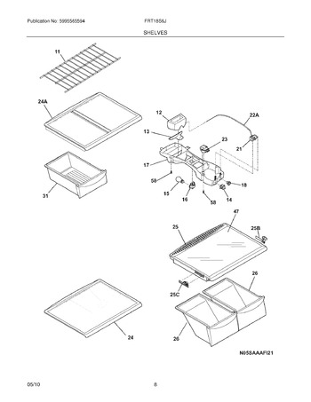 Diagram for FRT18S6JW7