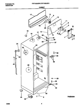 Diagram for FRT18SJGW1