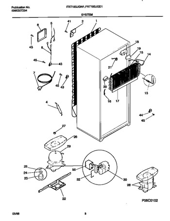 Diagram for FRT18SJGW1