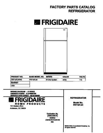 Diagram for FRT18TJHW0