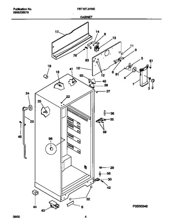 Diagram for FRT18TJHW0