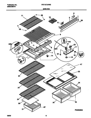 Diagram for FRT18TJHW0