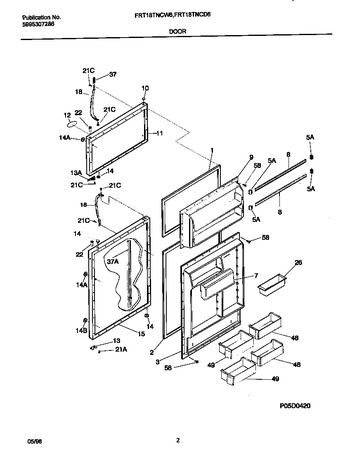 Diagram for FRT18TNCW6