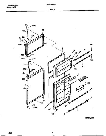 Diagram for FRT18TRCW4