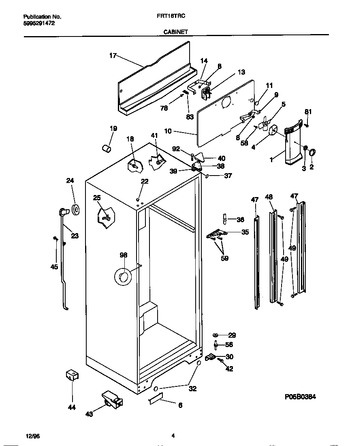 Diagram for FRT18TRCW4