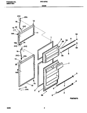 Diagram for FRT18TRCW7