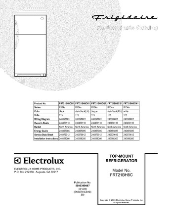 Diagram for FRT21BH8CB1