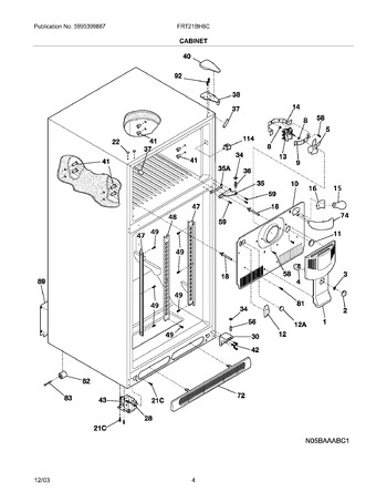 Diagram for FRT21BH8CB1