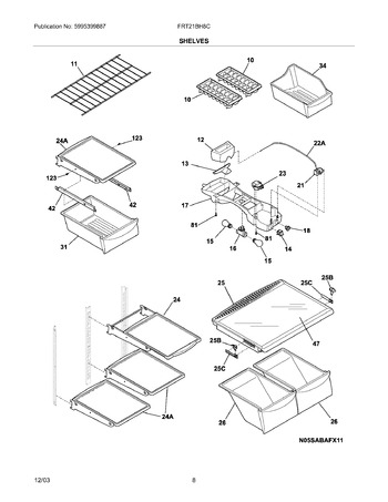 Diagram for FRT21BH8CB1