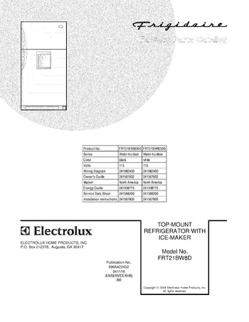 Diagram for FRT21BW8DB0