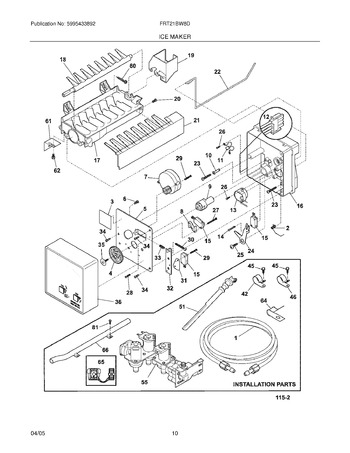 Diagram for FRT21BW8DB1