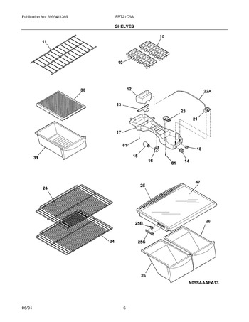 Diagram for FRT21C5AW9