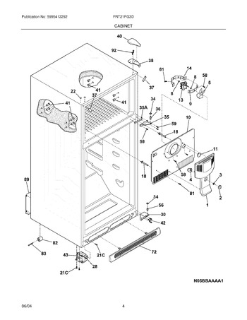 Diagram for FRT21FG3DW0